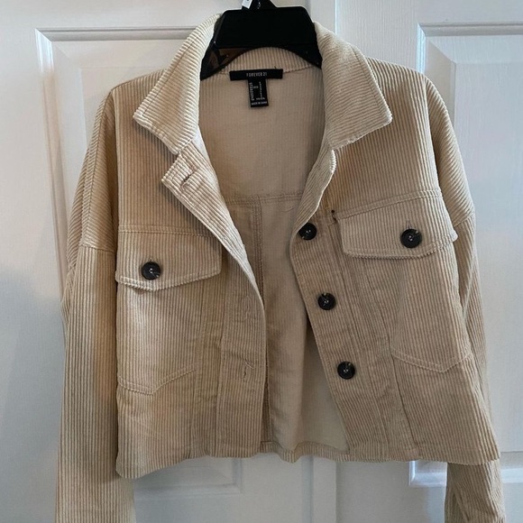 cropped jean jacket ❤️ size s - Picture 1 of 1